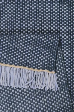 Esprit Handwebteppich Blau aus Wolle "Casa"