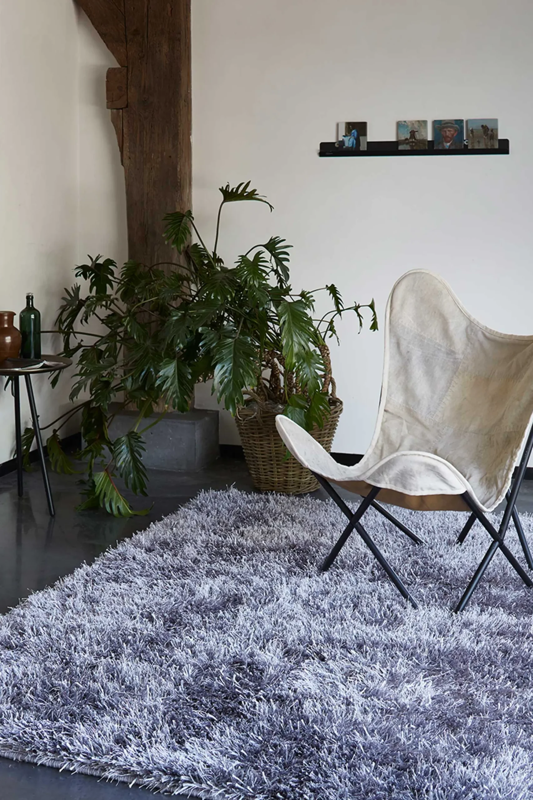 Esprit Hochflor Teppich Grau "Cool Glamour"