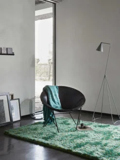 Esprit Hochflor Teppich Grün 