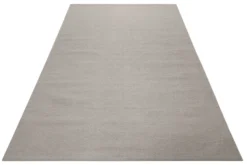 Esprit Kelim Teppich Beige Grau aus Wolle 