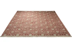 Esprit Kelim Teppich Beige Rot "Simple"