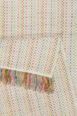 Esprit Kelim Teppich Bunt aus Wolle "Kids Durrie"