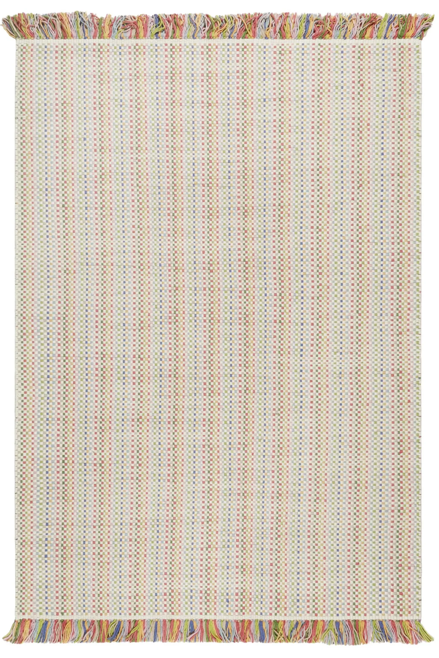 Esprit Kelim Teppich Bunt aus Wolle "Kids Durrie"
