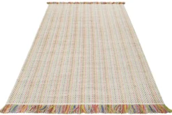 Esprit Kelim Teppich Bunt aus Wolle