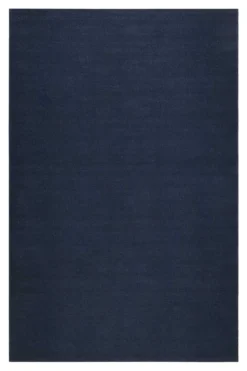 Esprit Kelim Teppich Dunkelblau aus Wolle