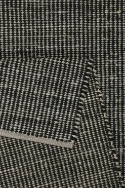 Esprit Kelim Teppich Grau Schwarz aus Jute & Wolle 
