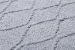 Esprit Kelim Teppich Hellblau aus Wolle "Lotte"