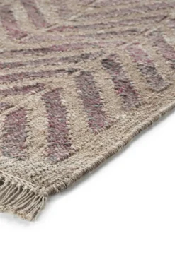 Esprit Kelim Teppich Lila "Ethno"