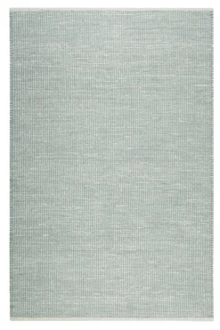 Esprit Kelim Teppich Mintgrün Beige aus Jute & Wolle