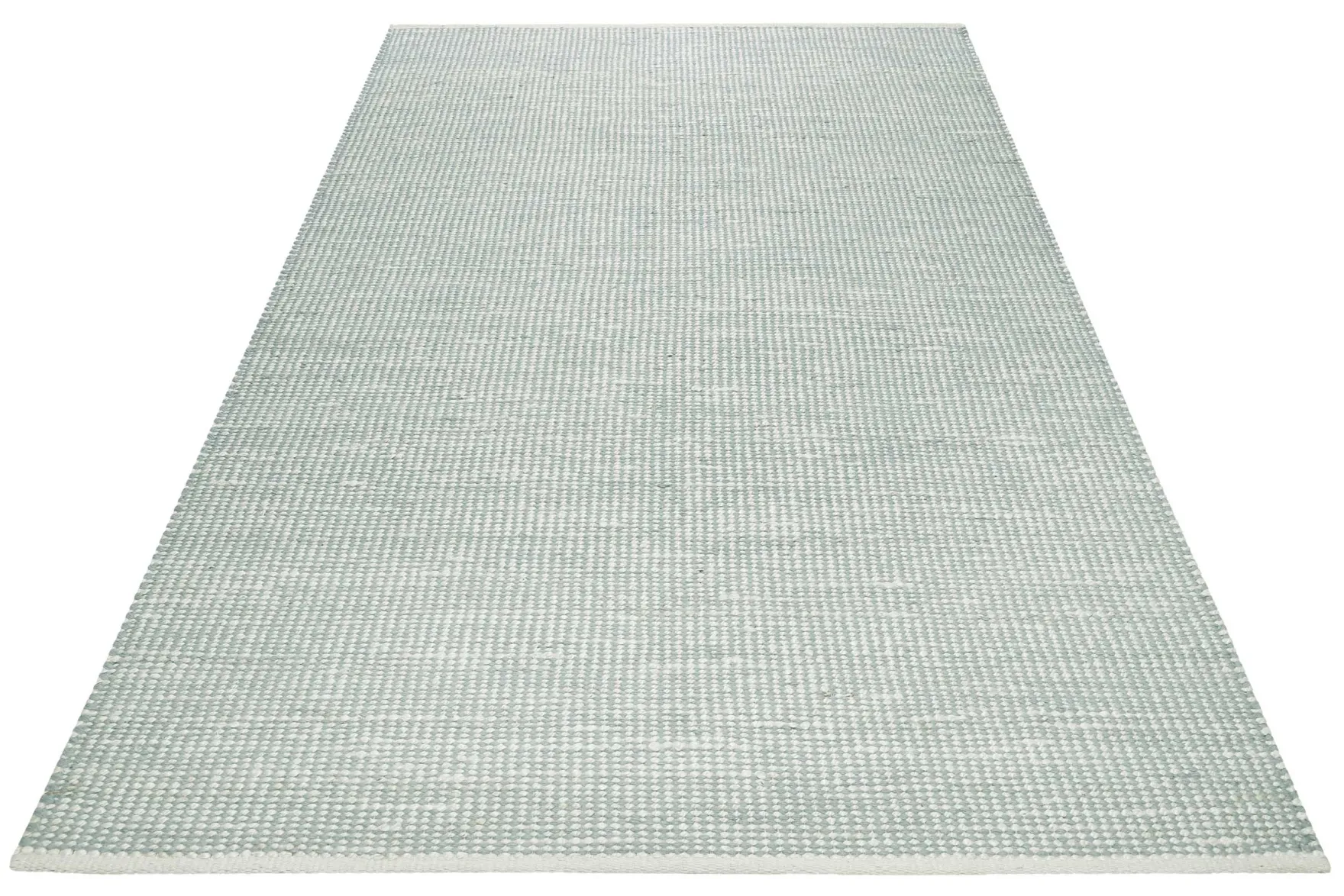 Esprit Kelim Teppich Mintgrün Beige aus Jute & Wolle "Gobi"