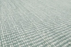 Esprit Kelim Teppich Mintgrün Beige aus Jute & Wolle