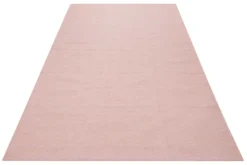 Esprit Kelim Teppich Rosa aus Wolle 