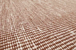Esprit Kelim Teppich Rotbraun Beige aus Jute & Wolle 
