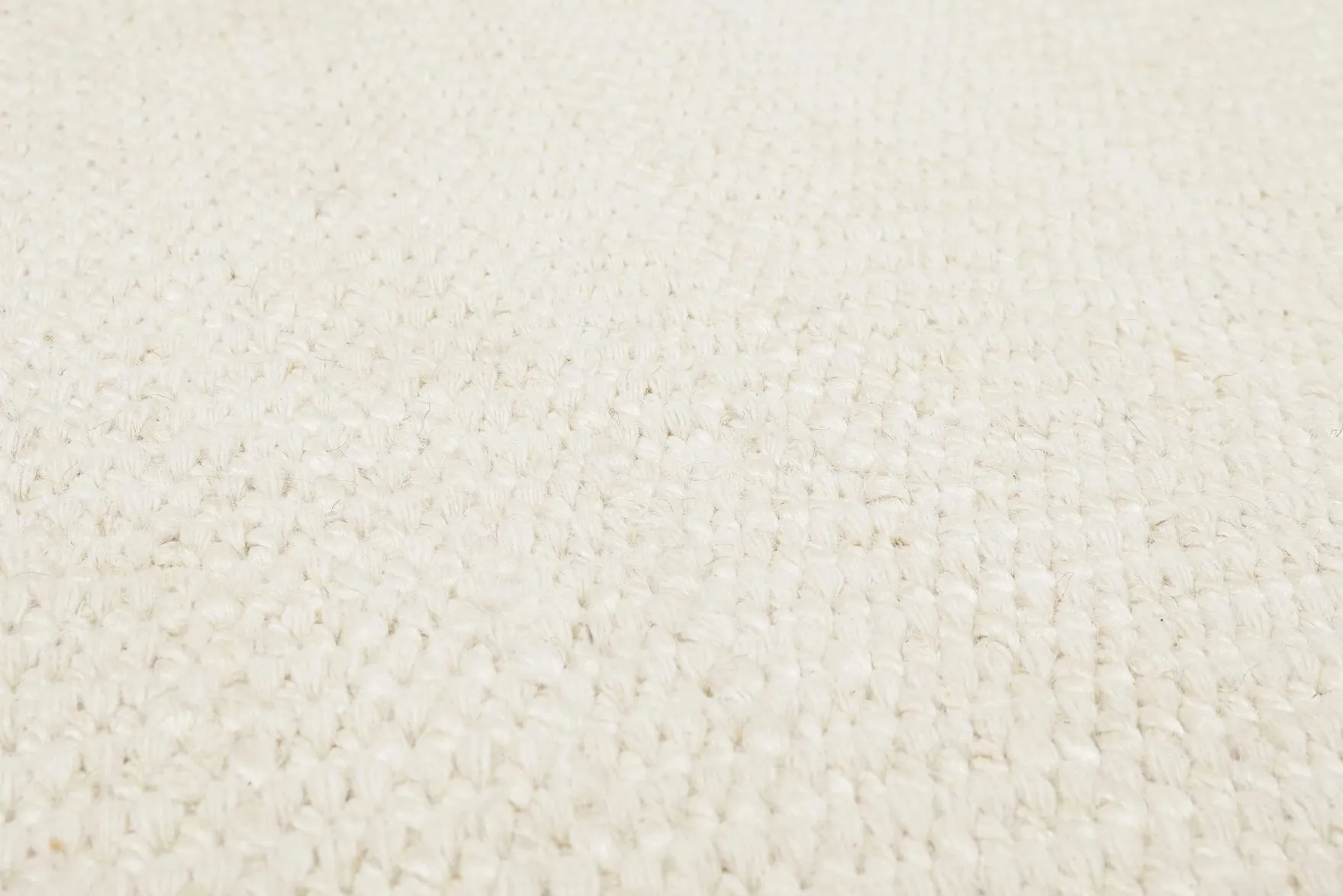 Esprit Kelim Teppich Rund Creme Weiß aus Jute & Wolle "Gobi"