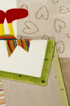 Esprit Kinderteppich Beige Bunt "Bee 2.0"