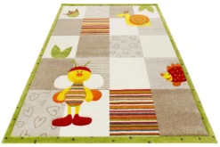 Esprit Kinderteppich Beige Bunt 
