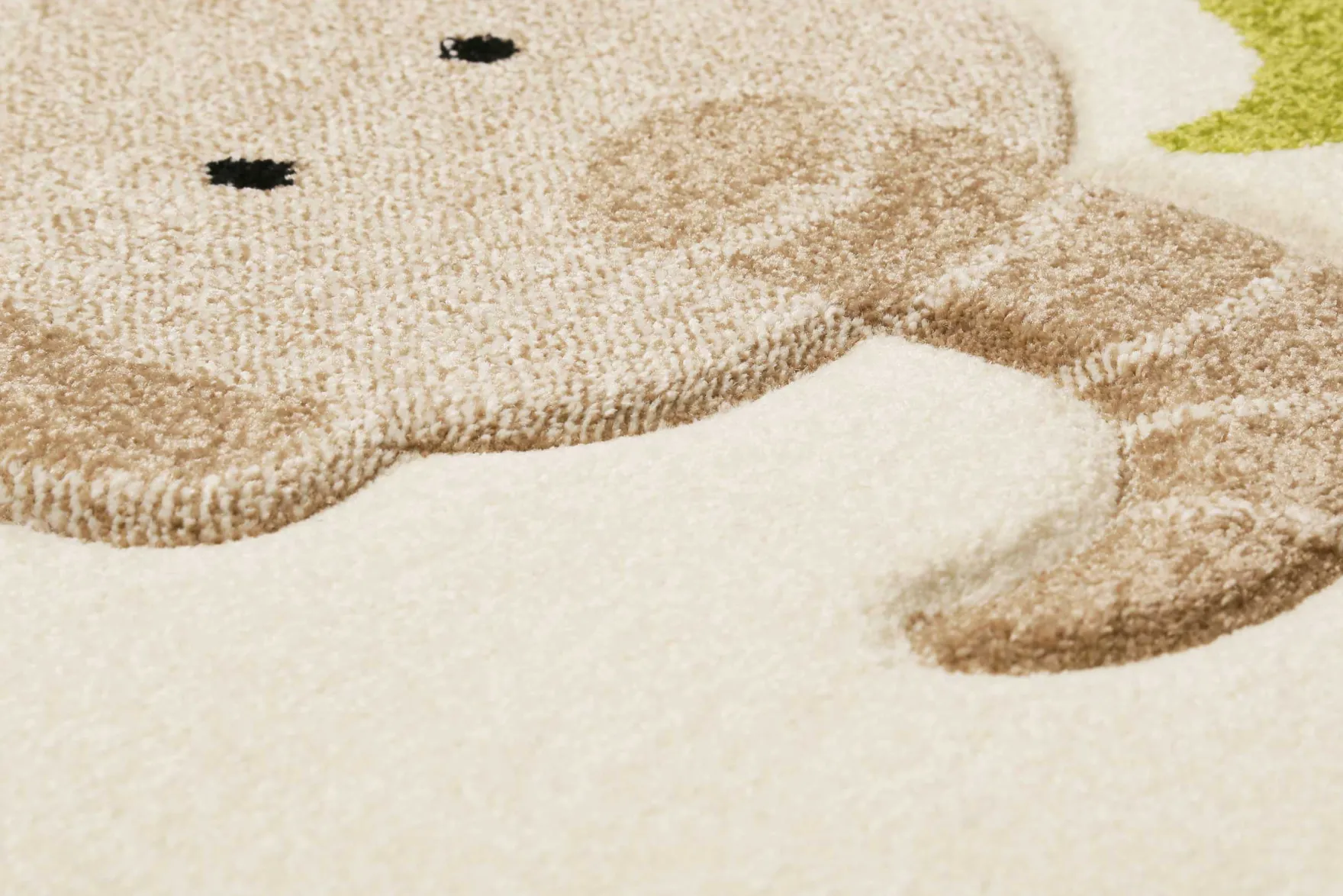 Esprit Kinderteppich Beige Grün "E-Safari"