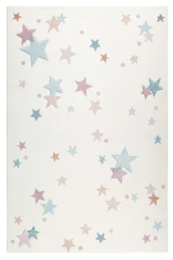 Esprit Kinderteppich beige rosa grau blau "Jonne"