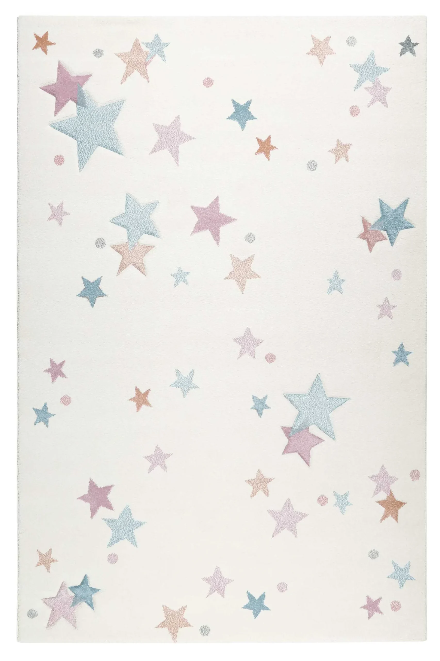 Esprit Kinderteppich beige rosa grau blau "Jonne"
