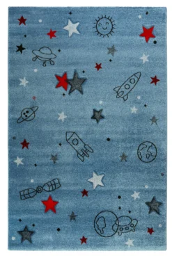 Esprit Kinder Teppich blau 
