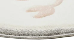 Esprit Kinderteppich Creme Weiß Rosa