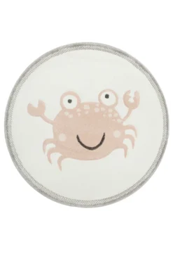 Esprit Kinderteppich Creme Weiß Rosa