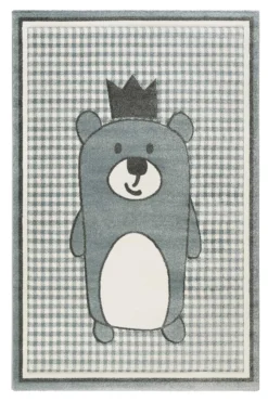 Esprit Kinderteppich Grau Blau "Henry"