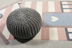 Esprit Kinderteppich Grau Rosa "Sea Castle"