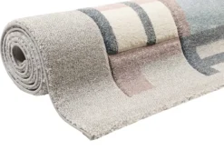 Esprit Kinderteppich Grau Rosa 