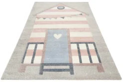 Esprit Kinderteppich Grau Rosa 
