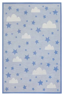 Esprit Kinder-Wendeteppich Blau 