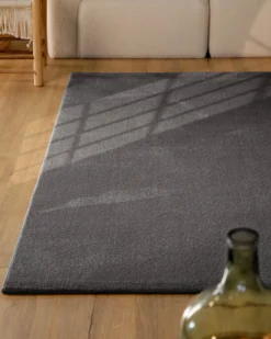 Esprit Kurzflorteppich Anthrazit Grau 