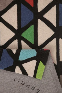 Esprit Kurzflor Teppich aus Wolle "Artisan Pop" beige multicolour
