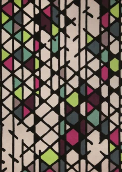 Esprit Kurzflor Teppich aus Wolle "Artisan Pop" beige multicolour