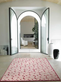 Esprit Kurzflor Teppich aus Wolle