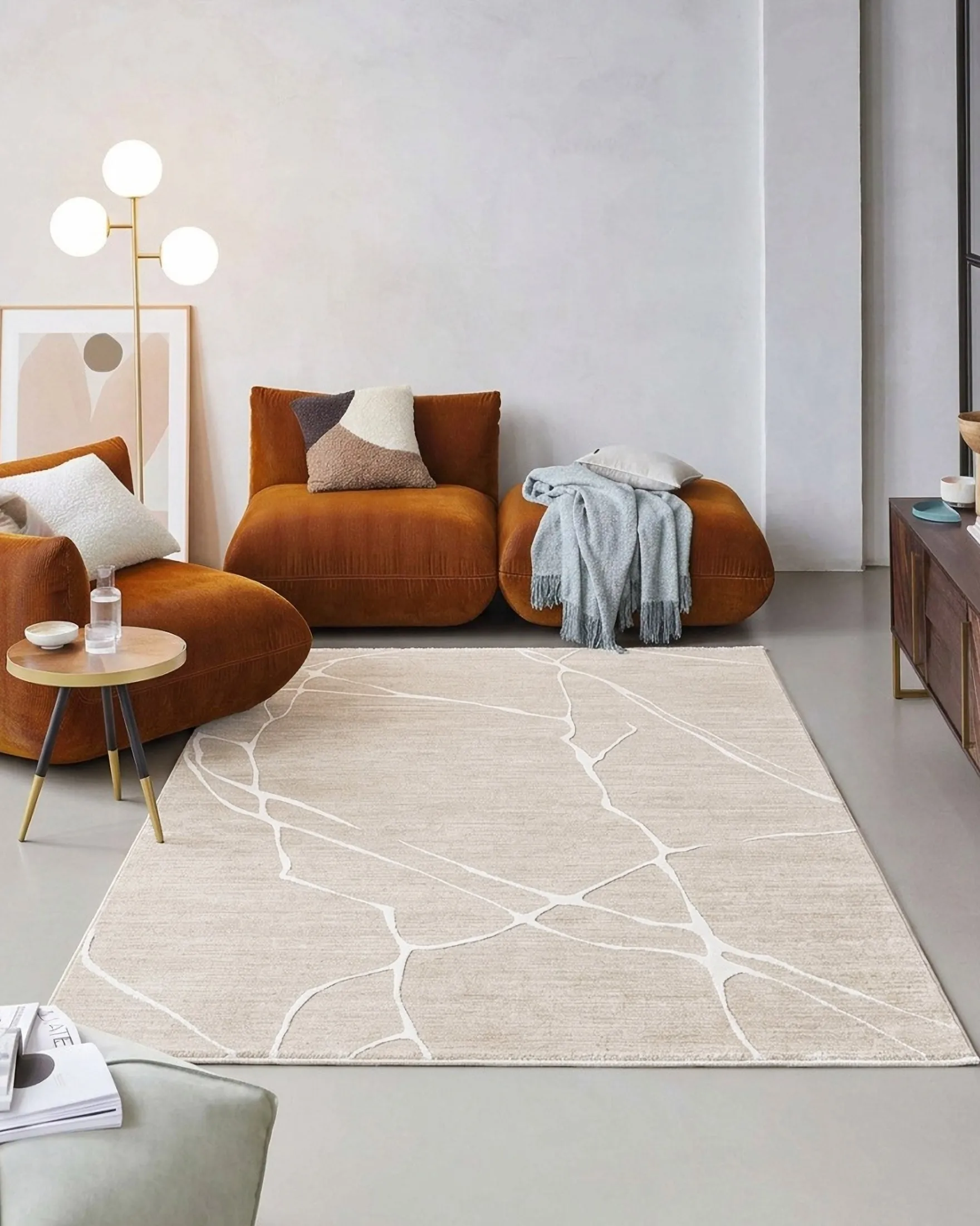 Esprit Kurzflorteppich Beige Multi "Elite"