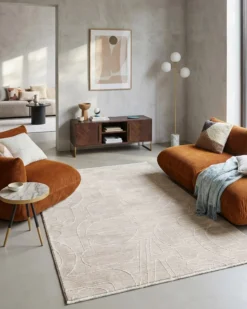 Esprit Kurzflorteppich Beige Multi 