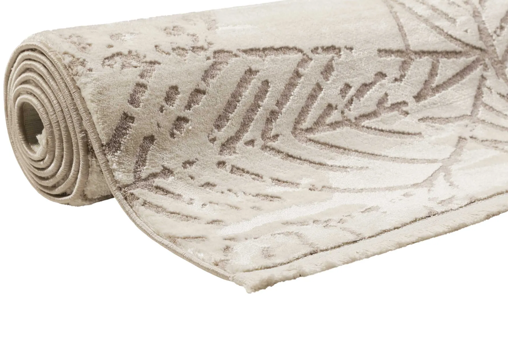 Esprit Kurzflor Teppich Beige Creme "Inga"