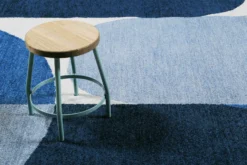 Esprit Kurzflor Teppich Blau