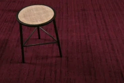 Esprit Kurzflor Teppich Bordeaux Rot 