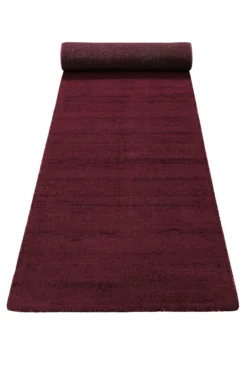 Esprit Kurzflor Teppich Bordeaux Rot 