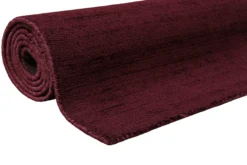 Esprit Kurzflor Teppich Bordeaux Rot 