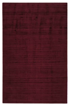 Esprit Kurzflor Teppich Bordeaux Rot 