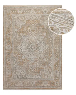 Esprit Kurzflorteppich Braun Beige "Vintage Soul"