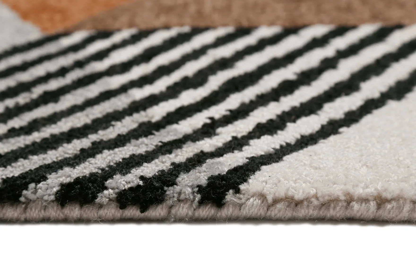 Esprit Kurzflor Teppich Braun "Uptown"