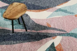 Esprit Kurzflor Teppich Bunt 