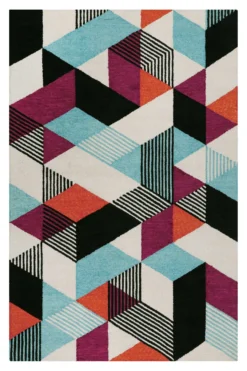 Esprit Kurzflor Teppich Bunt