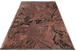 Esprit Kurzflor Teppich Cognac Braun "Inga"
