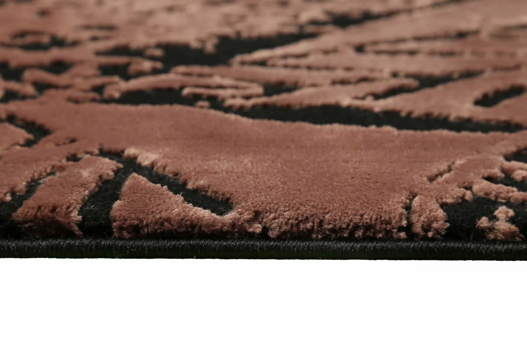 Esprit Kurzflor Teppich Cognac Braun "Inga"