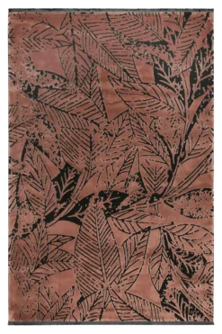 Esprit Kurzflor Teppich Cognac Braun